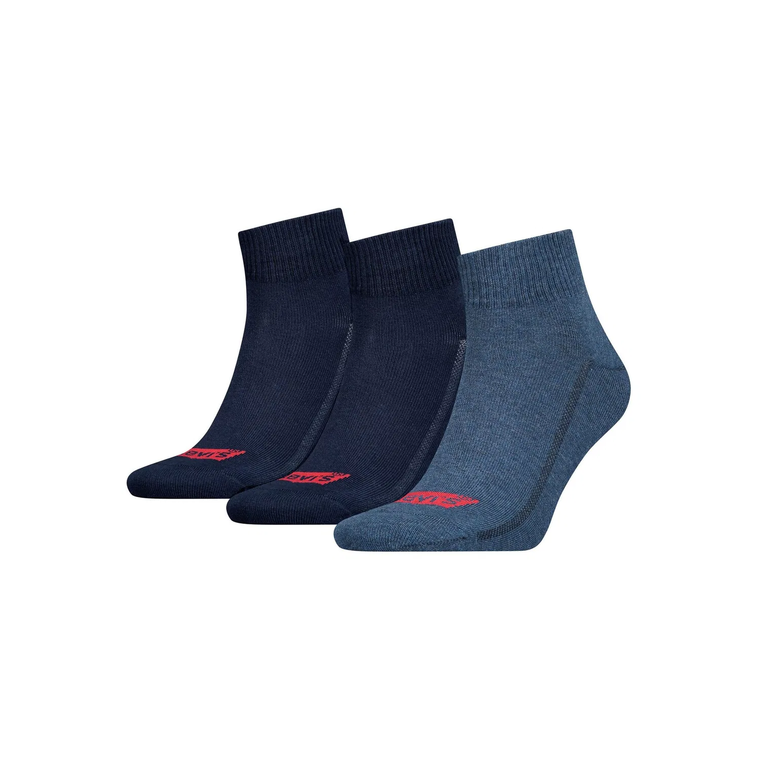 Мужские короткие носки с логотипом Levi's, Blue