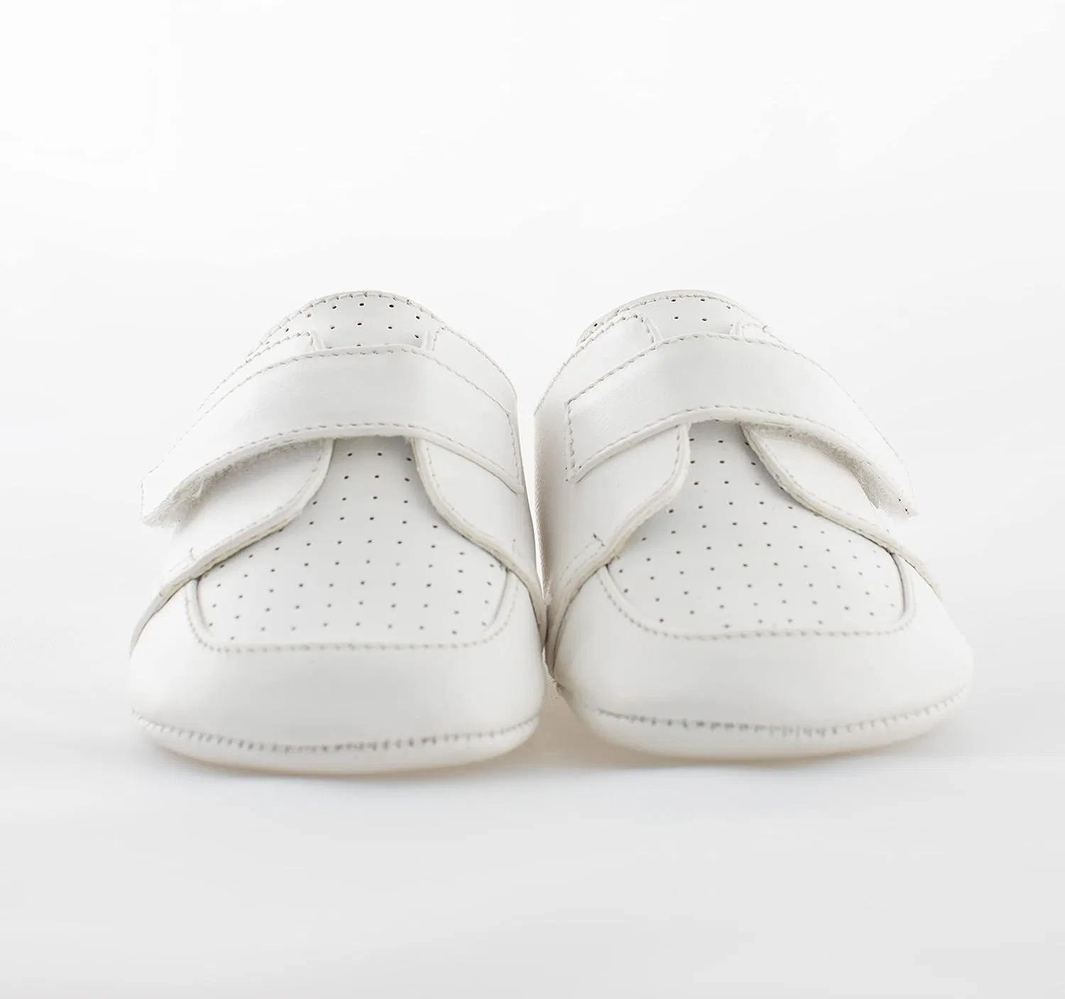 Детские туфли для девочек с принтом Mini Holes KARELA KIDS, White — фото 4