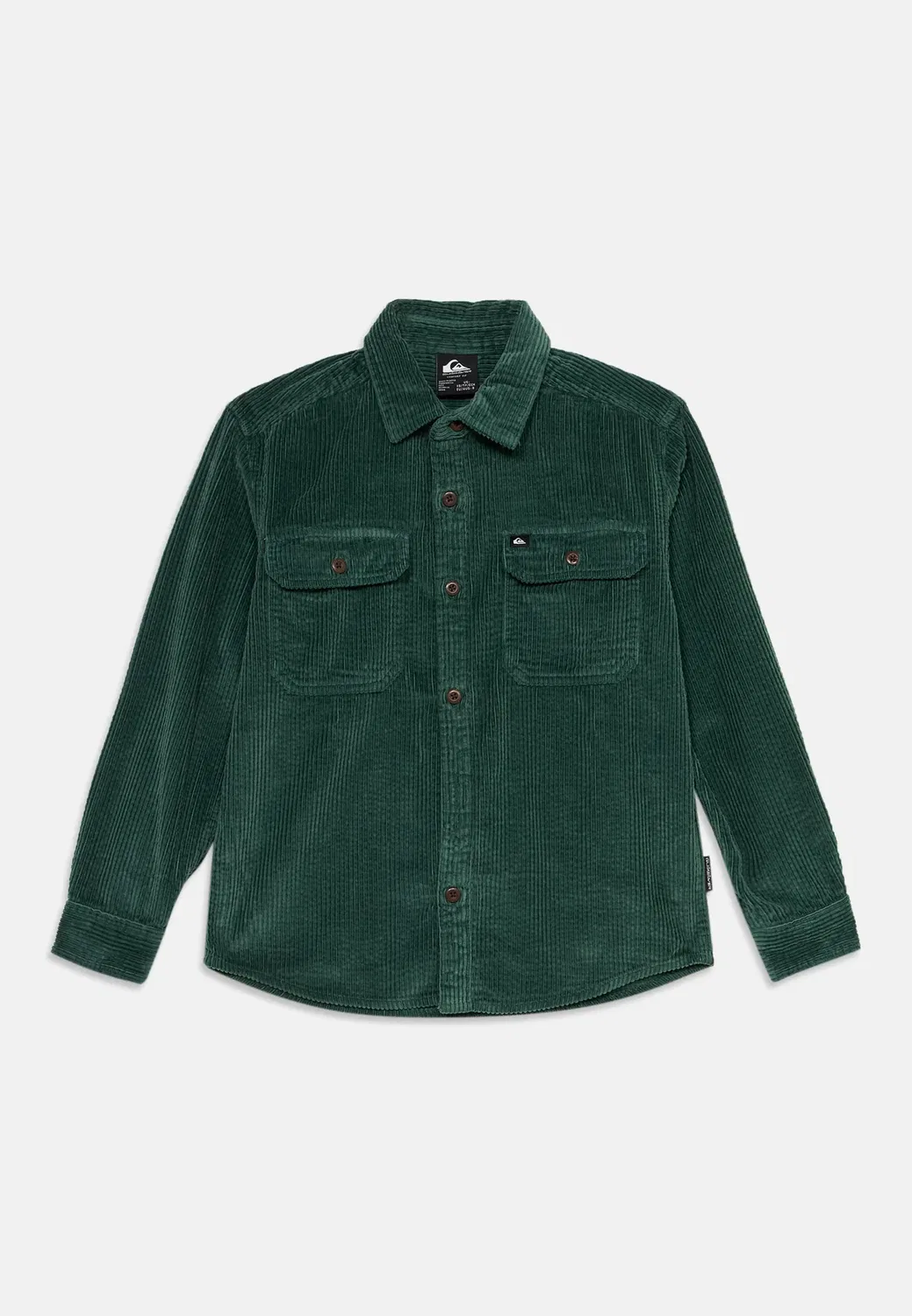 Venture - рубашка Quiksilver, Dark Green — фото 3