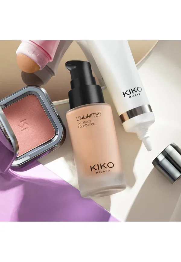 Матирующая тональная основа Unlimited 24h - тональная основа 30 мл Kiko Milano, цвет 9.5 warm gold — фото 3