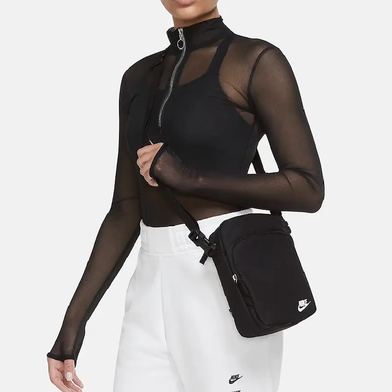 

Сумка Nike Heritage Crossbody, черный