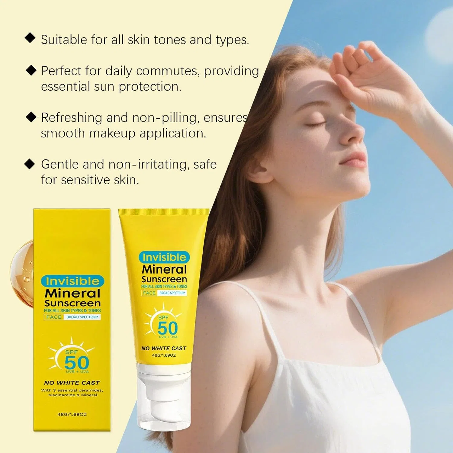 UV Fluid SPF 50, солнцезащитный флюид, 2 штуки, 48 г Generisch — фото 2