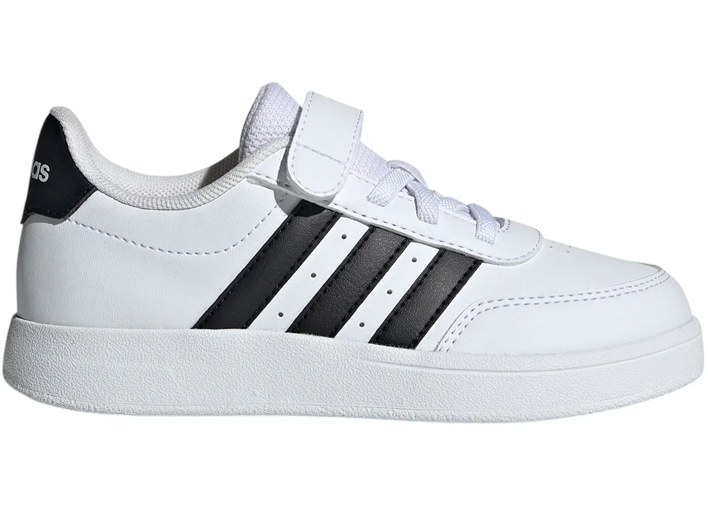 Детские кроссовки для мальчиков с классическим дизайном Adidas Breaknet 2.0, Cloud White Core Black