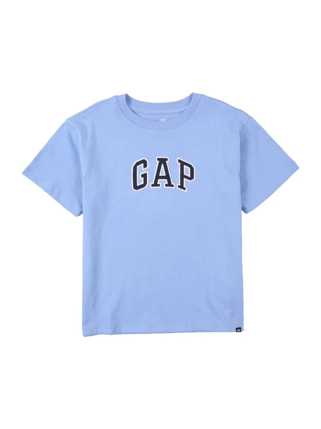 Рубашка Gap темно-синего и небесно-голубого цвета