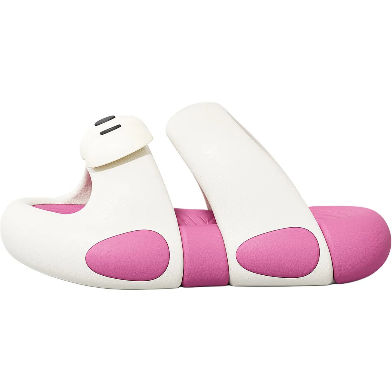 Детские домашние летние тапочки с декором Hodo Home Summer Slippers, White Rose Red