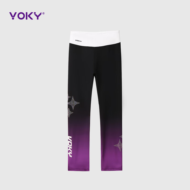 

HEAD VOKY Костюм для фигурного катания, профессиональный тренировочный комплект для детей, униформа для экзаменов, набор на четыре сезона для мальчиков и девочек, принтованные брюки, размер S (подходит на рост 130-140 см)