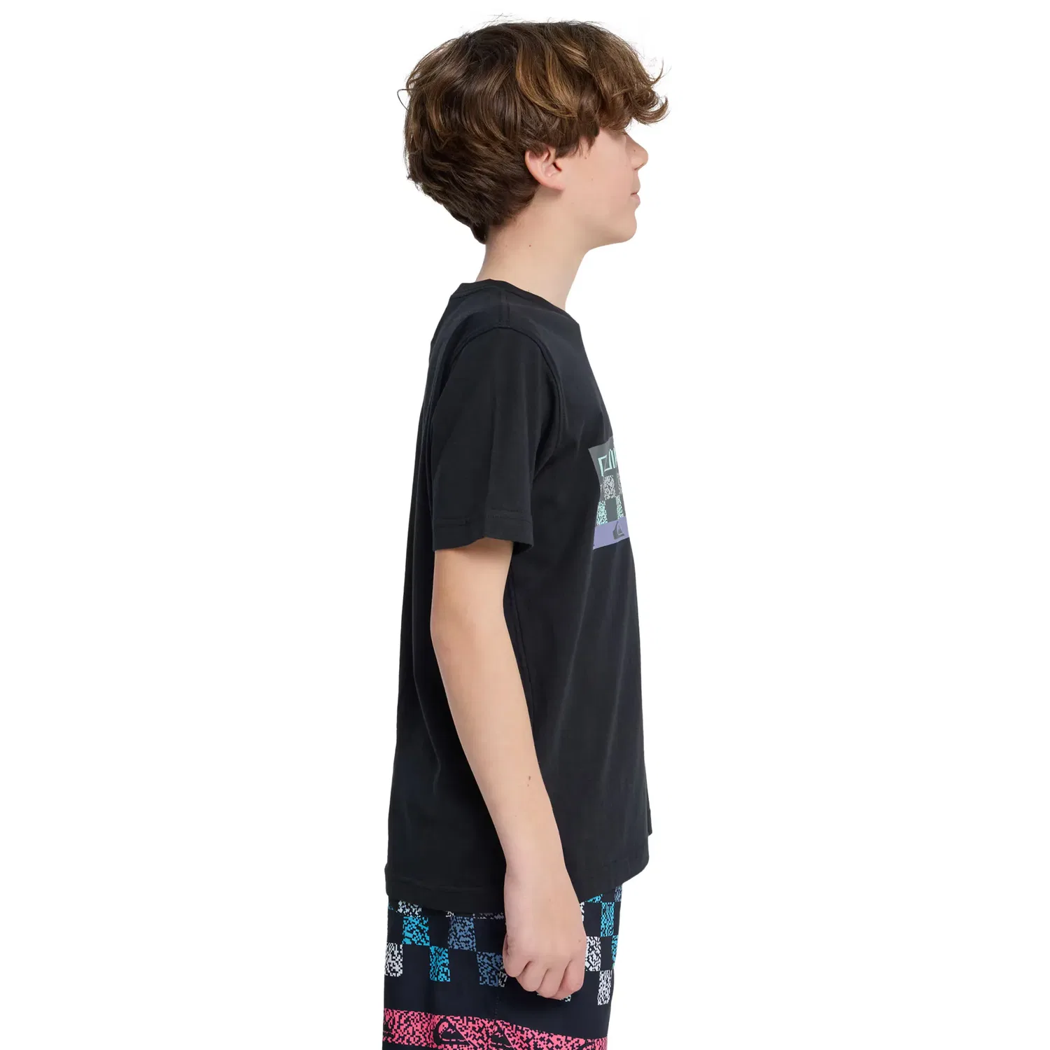 Детская футболка с принтом Next Gen Quiksilver, Negro — фото 3