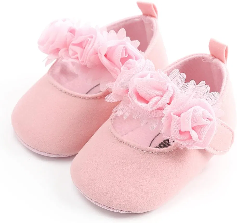 Детские туфли Мэри Джейн для девочек HsdsBebe, Cotton Pink
