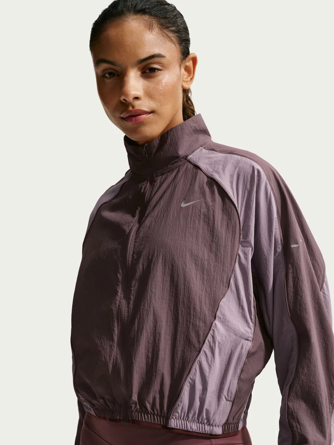 Куртка беговая Nike Tattoo Brown Nike, коричневый