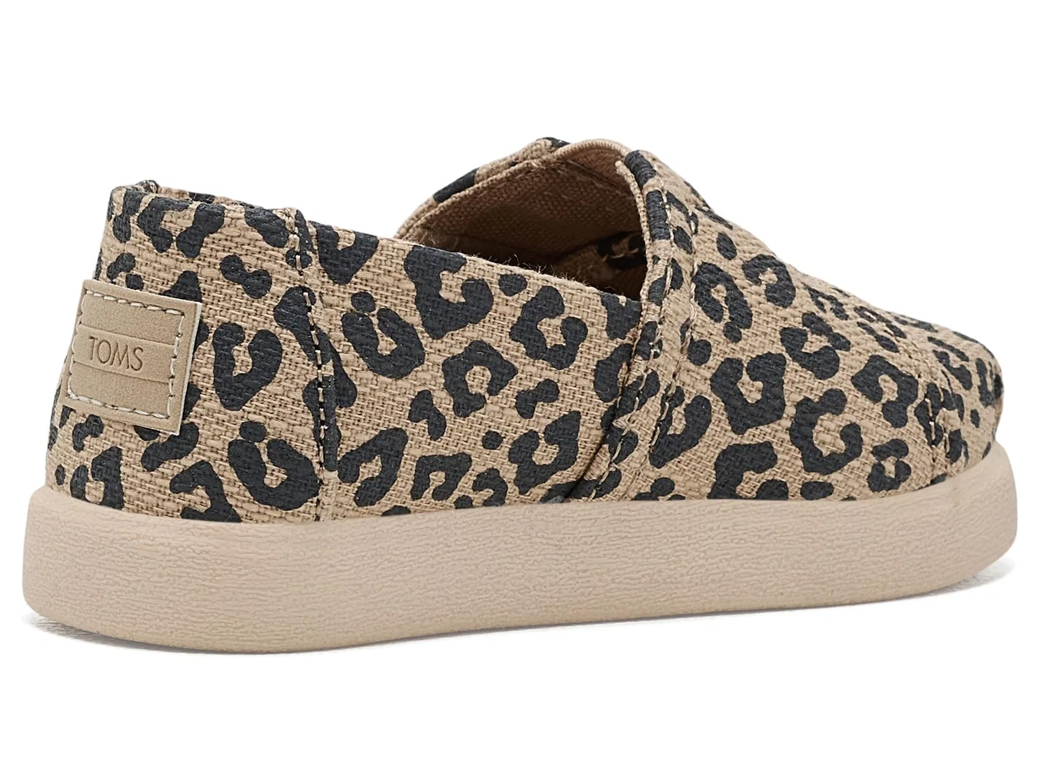 Балетки Alpargata Classic (для малышей и маленьких детей) Toms Kids, Beige/Khaki — фото 4
