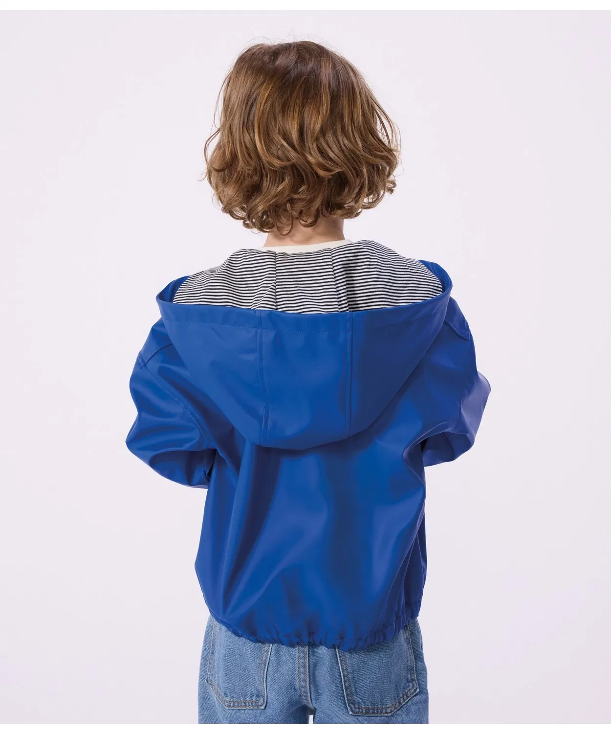 Детская куртка-анорак с принтом PETIT BATEAU, Green — фото 4