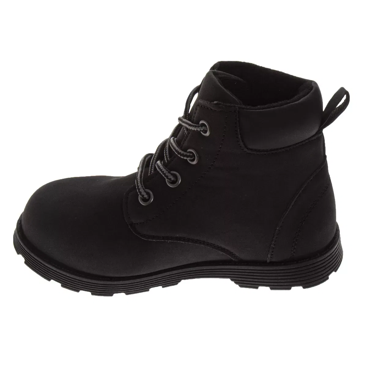 Детские ботинки для девочек с закрытым носком Josmo Shoes, Black — фото 3