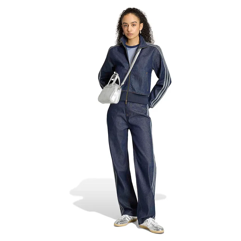 Женская джинсовая куртка Firebird Track Adidas Originals, Blue — фото 4