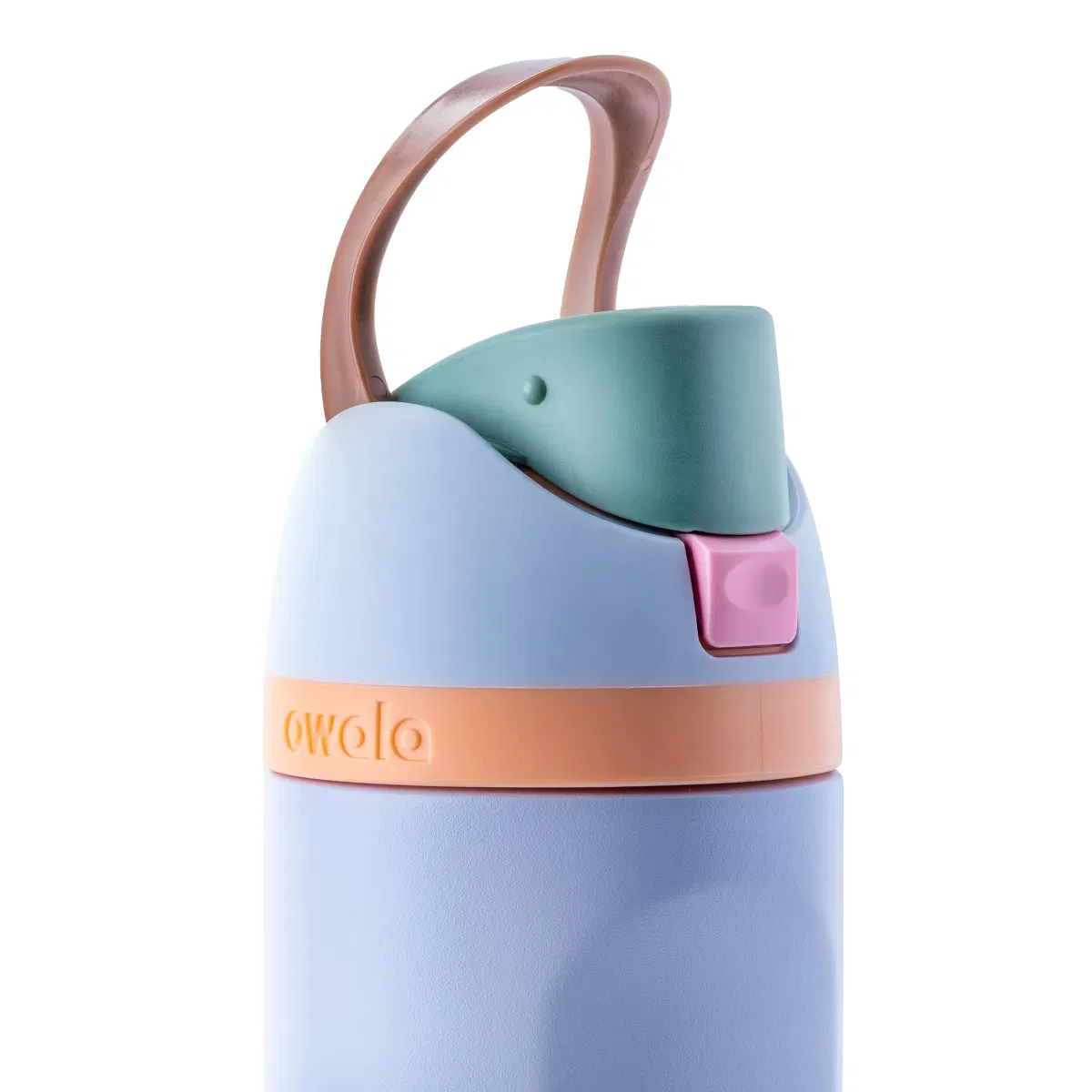 Детская бутылка для воды 470 мл с трубочкой FreeSip Owala, Periwinkle Twinkle — фото 4