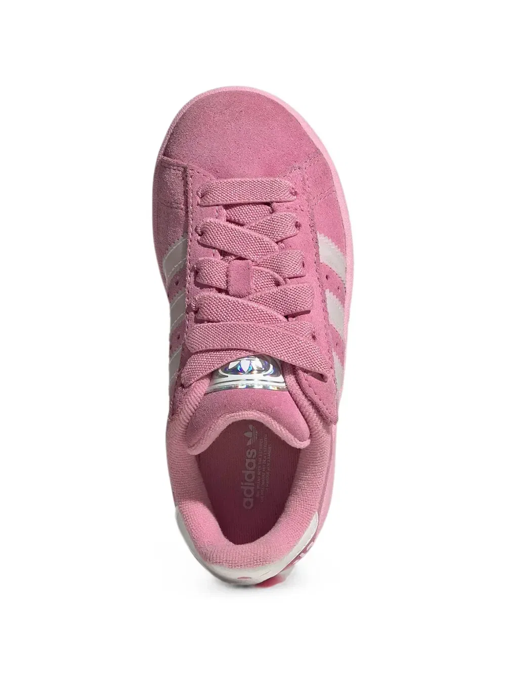 Кроссовки adidas Kids Campus 00s с низким верхом и светодиодной подсветкой, розовый — фото 4