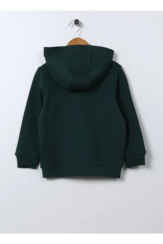 Детские свитшот для мальчиков хлопковый U.S. Polo Assn., Green — фото 2