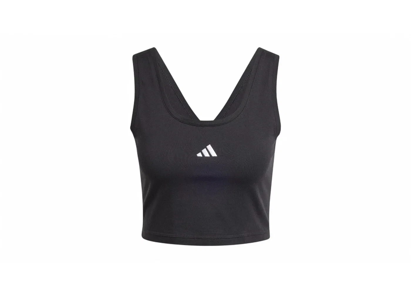 Женский топ без рукавов Adidas, Black/White