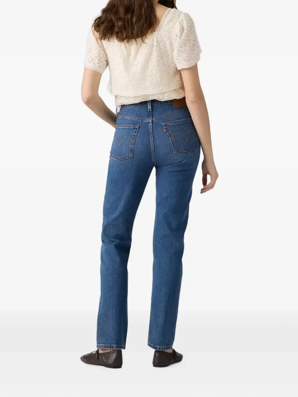 Джинсы из денима 501 оригинального кроя Levi'S, синий — фото 2