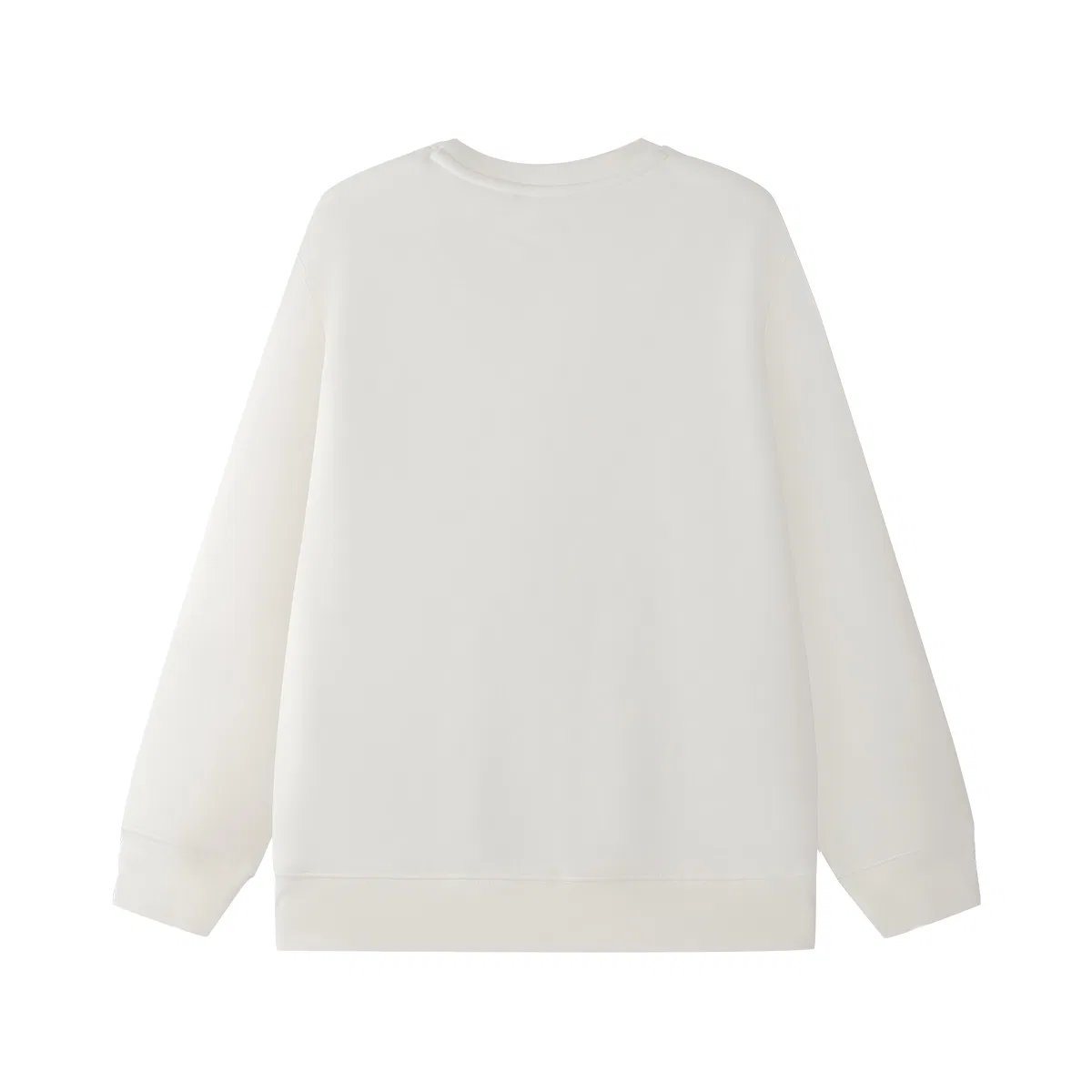 Детский свитшот с круглым вырезом, умеренной растяжимости, Cloud White, FILA KIDS — фото 3