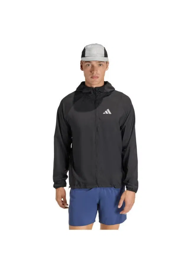 Куртка ветровка с длинным рукавом Adi365 Running Essentials Adidas, черный