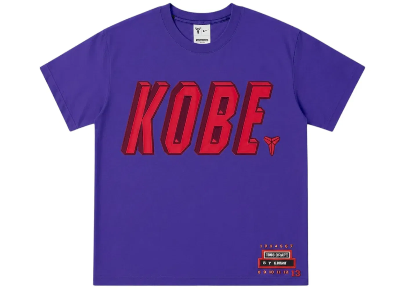 Мужская футболка Nike Kobe Draft Pack Toronto Raptors, Purple/Red/Black
