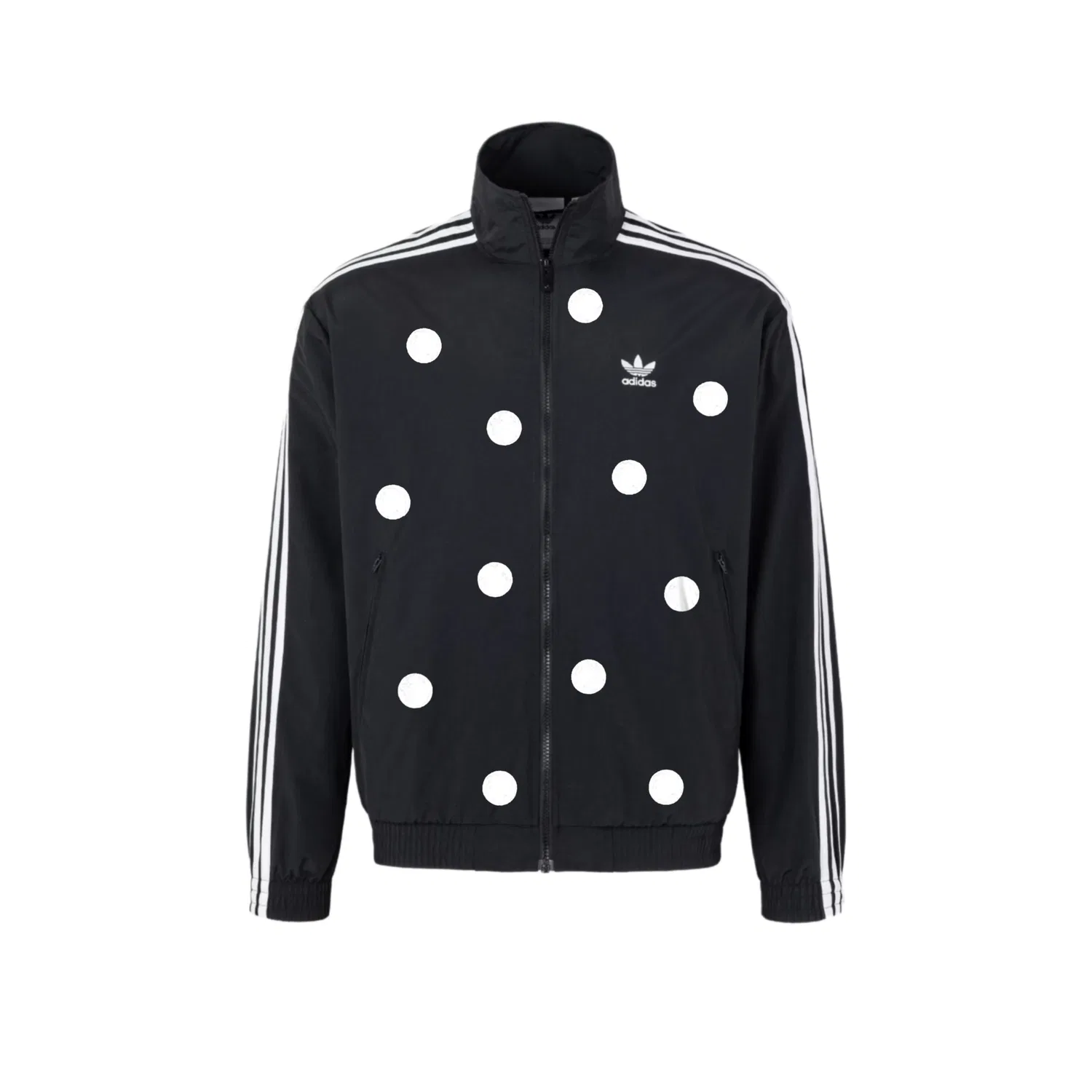 Куртка с воротником-стойкой Adidas, Black