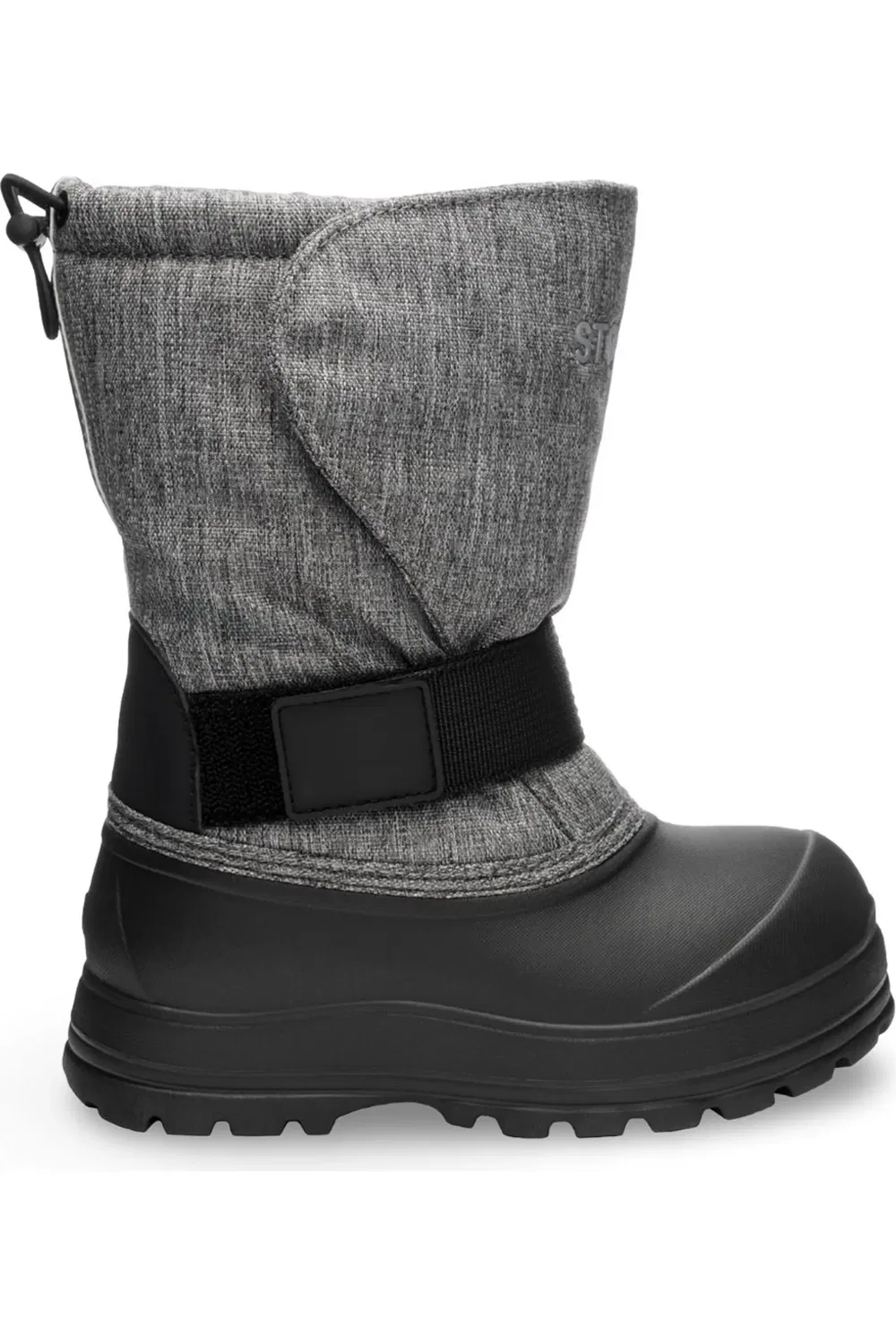 Детские зимние ботинки утепленные сверхлегкие Trek Stonz, Heather Grey — фото 4