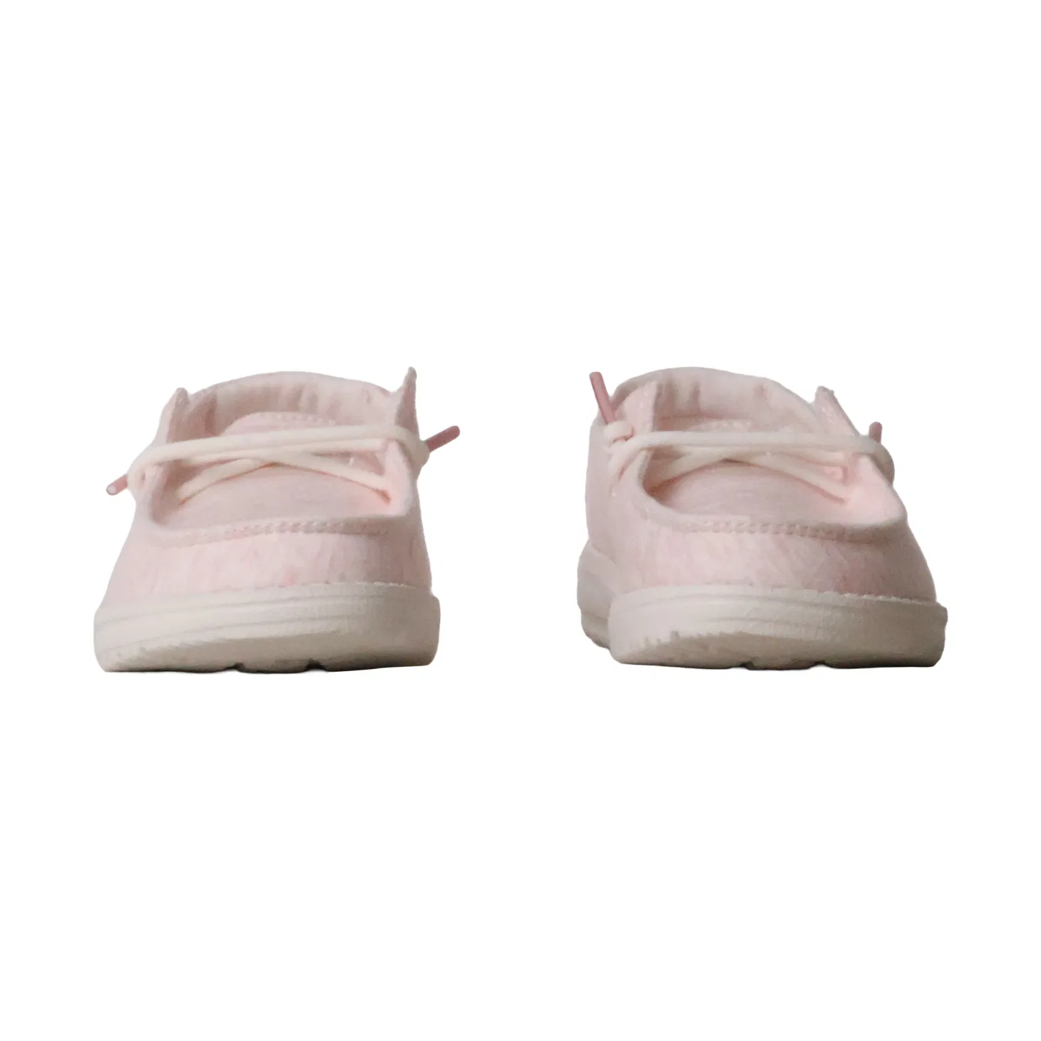 Мокасины детские с шнуровкой Wally Y Stretch Sox Hey Dude, розовый — фото 4