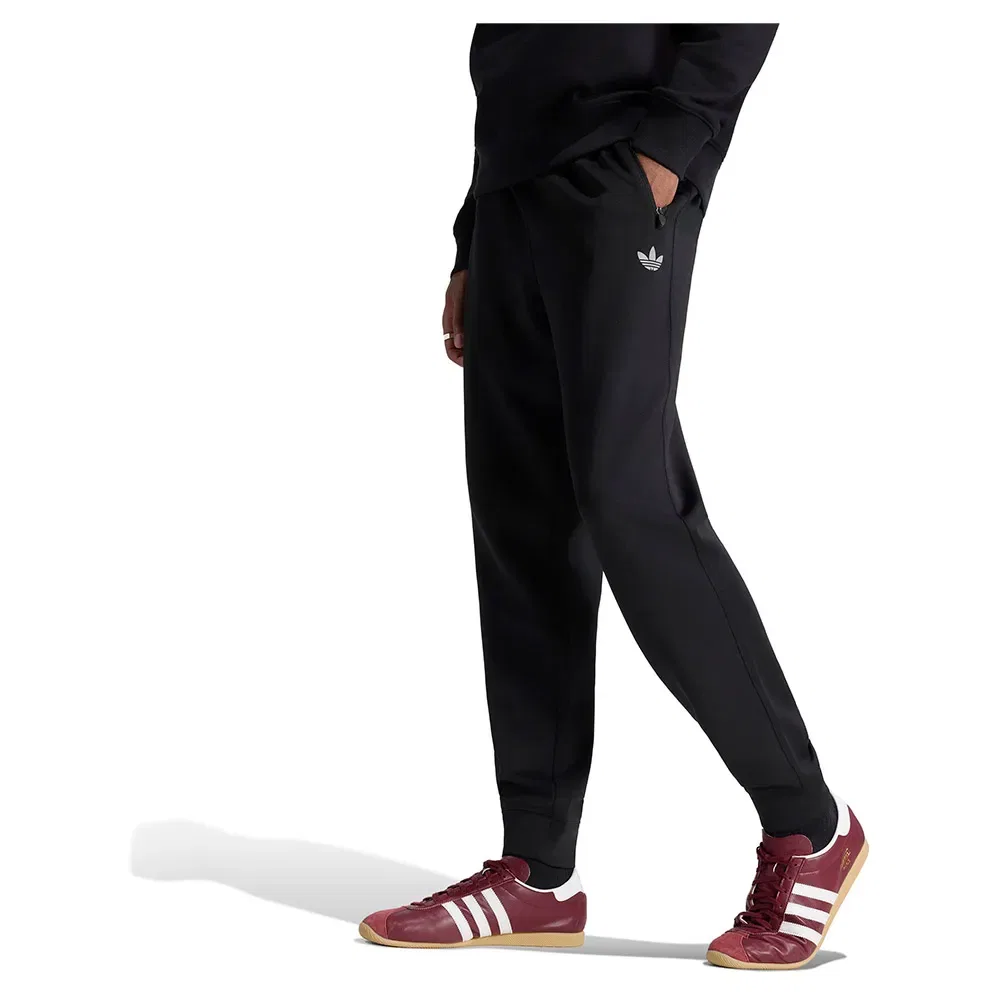 Мужские спортивные штаны с эффектом спейсера Trefoil Essentials Spacer Adidas Originals, Black