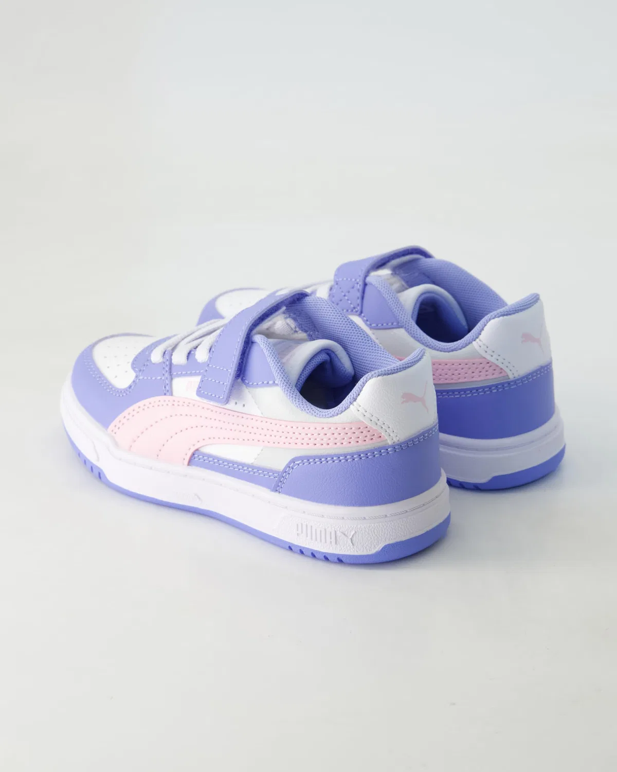 Детские кроссовки для мальчиков с принтом Caven III Holo 2.0 PUMA, III Block Intense Lavender Pearl Pink White — фото 3