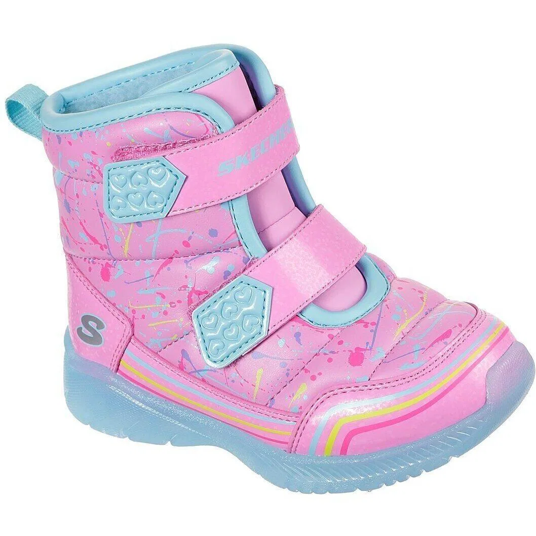 Детские ботинки Skechers Lights Illumi, Rosa