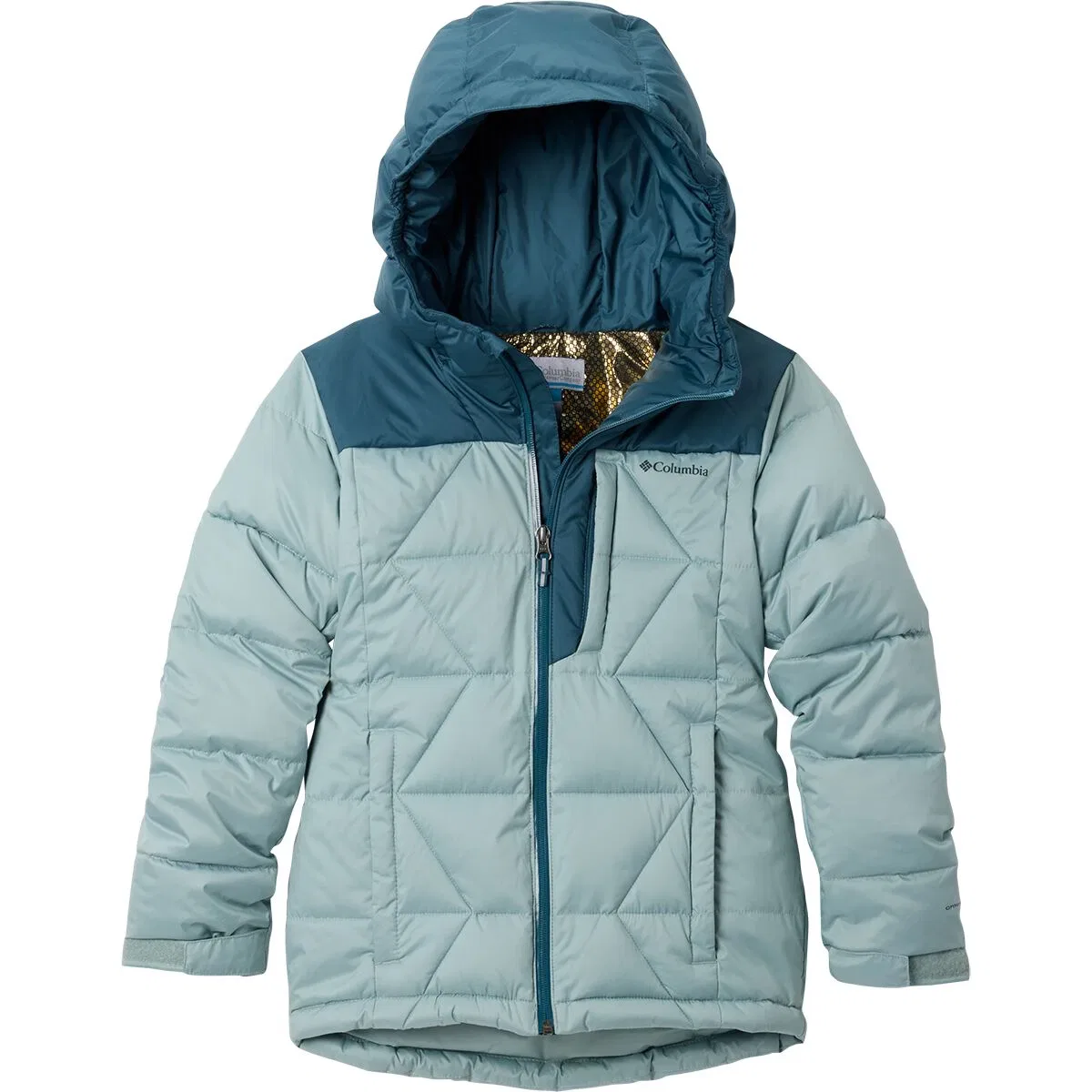 Детская куртка для мальчиков утепленная Winter Powder III Quilted Jacket Columbia, Crushed Blue/Everblue
