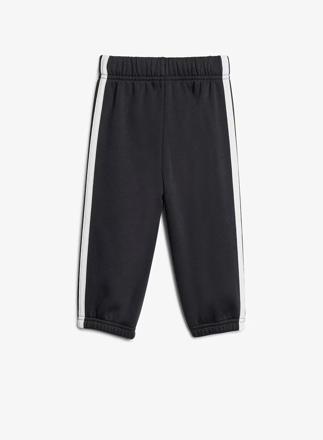 Комплект спортивный из флиса с логотипом Adidas, черный — фото 4