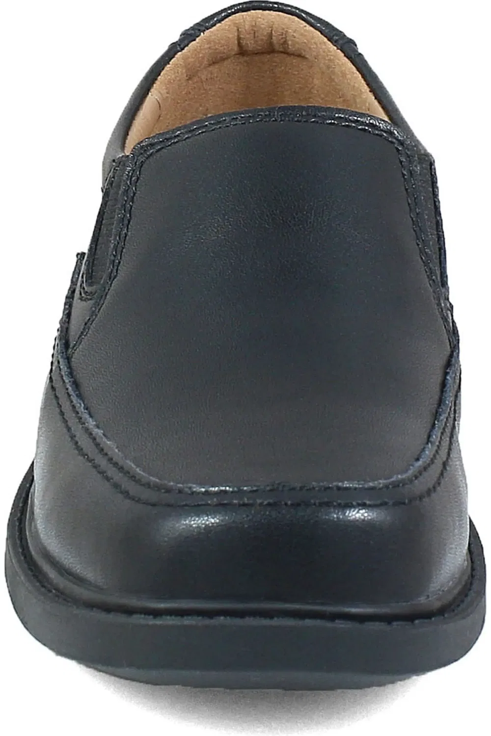 Детские туфли лоферы с мокасиновым швом Bogan II Florsheim, черный — фото 4