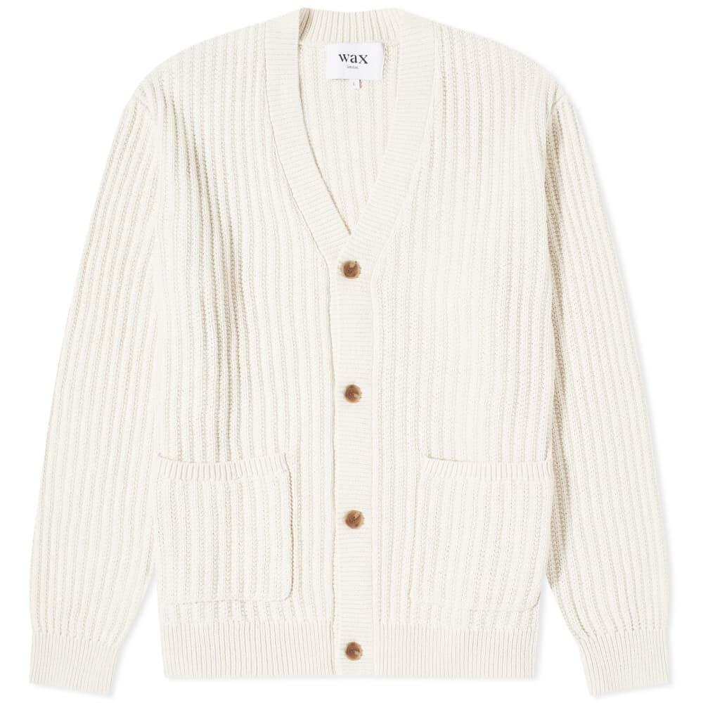 

Кардиган Wax London Walker Ribbed, экрю