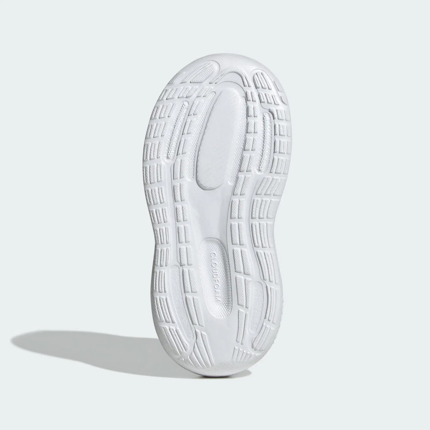 Детские кроссовки с липучкой RunFalcon 5 Kids Adidas, Silber Carbongrau — фото 3