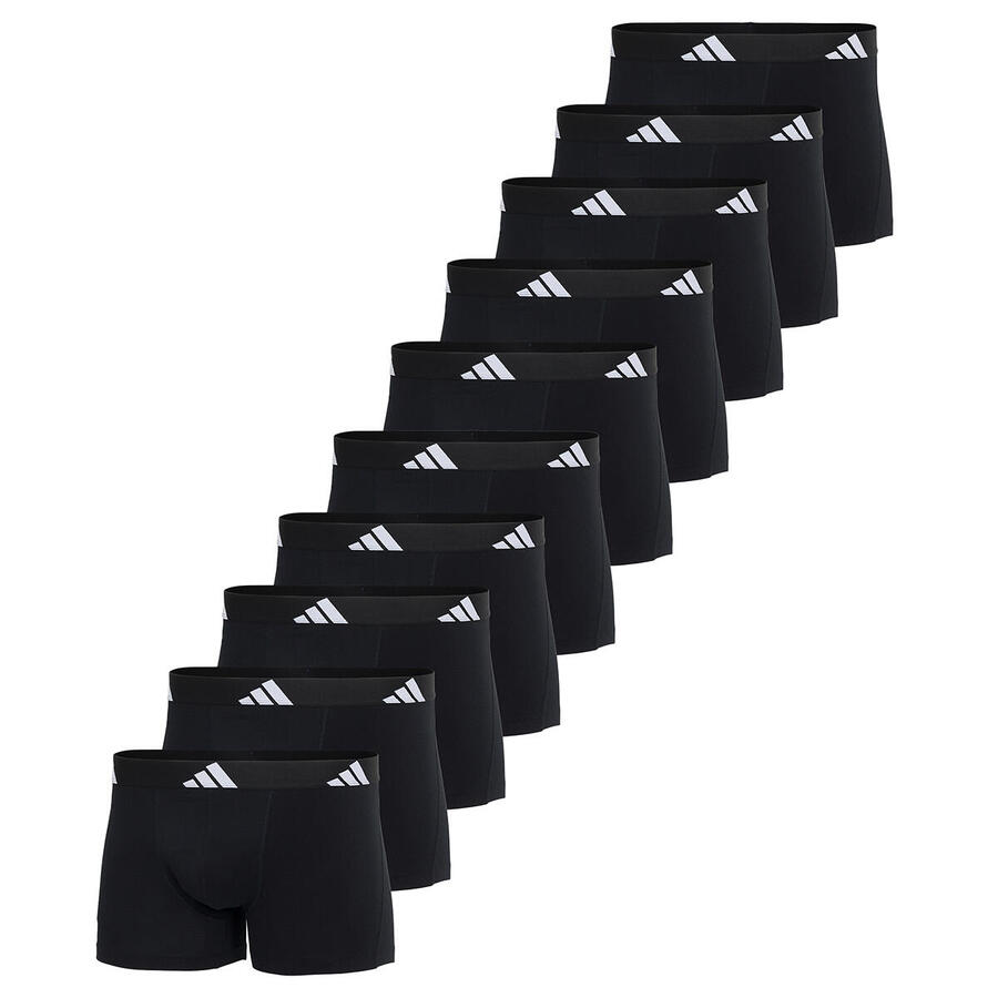 

ADIDAS Мужские шорты/брюки в ретро-стиле – упаковка из 10 шт., Active Flex Cotton