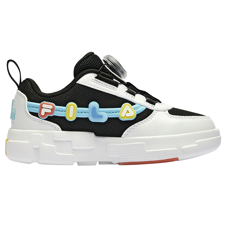 Детские повседневные туфли Pre school FILA KIDS, черно-белый — фото 2