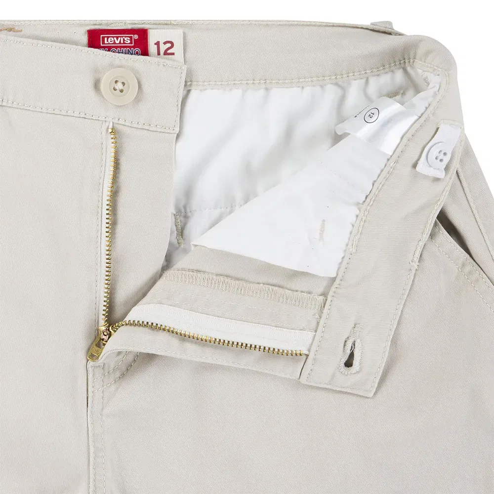 Детские шорты для мальчиков хлопковые Levi's XX Authentic Chinos, Grey — фото 4