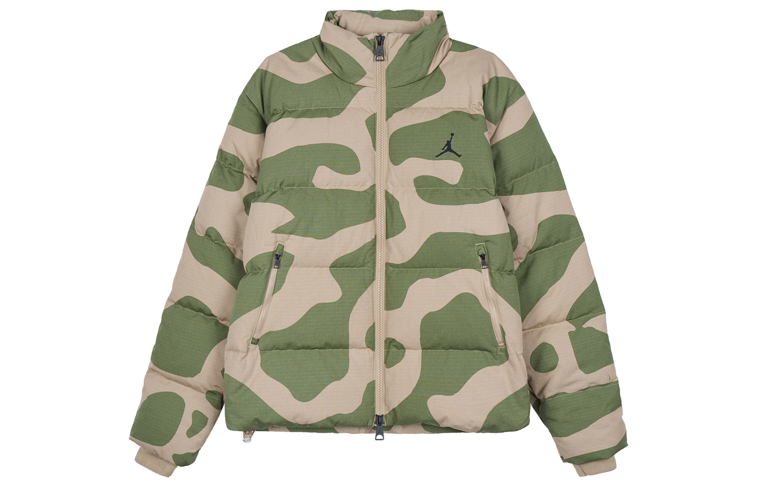 

Куртка Air Jordan Flight Heritage Down, зеленый/светло-коричневый