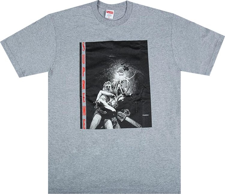 

Футболка Supreme Horror T-Shirt 'Grey', серый