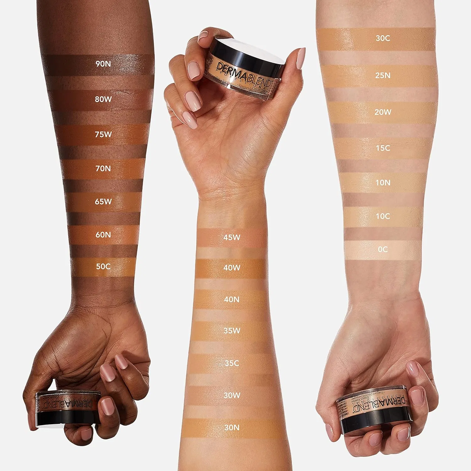 Крем-основа для лица Full Coverage, SPF 30, DERMABLEND, 28 г, Cashew Beige — фото 4