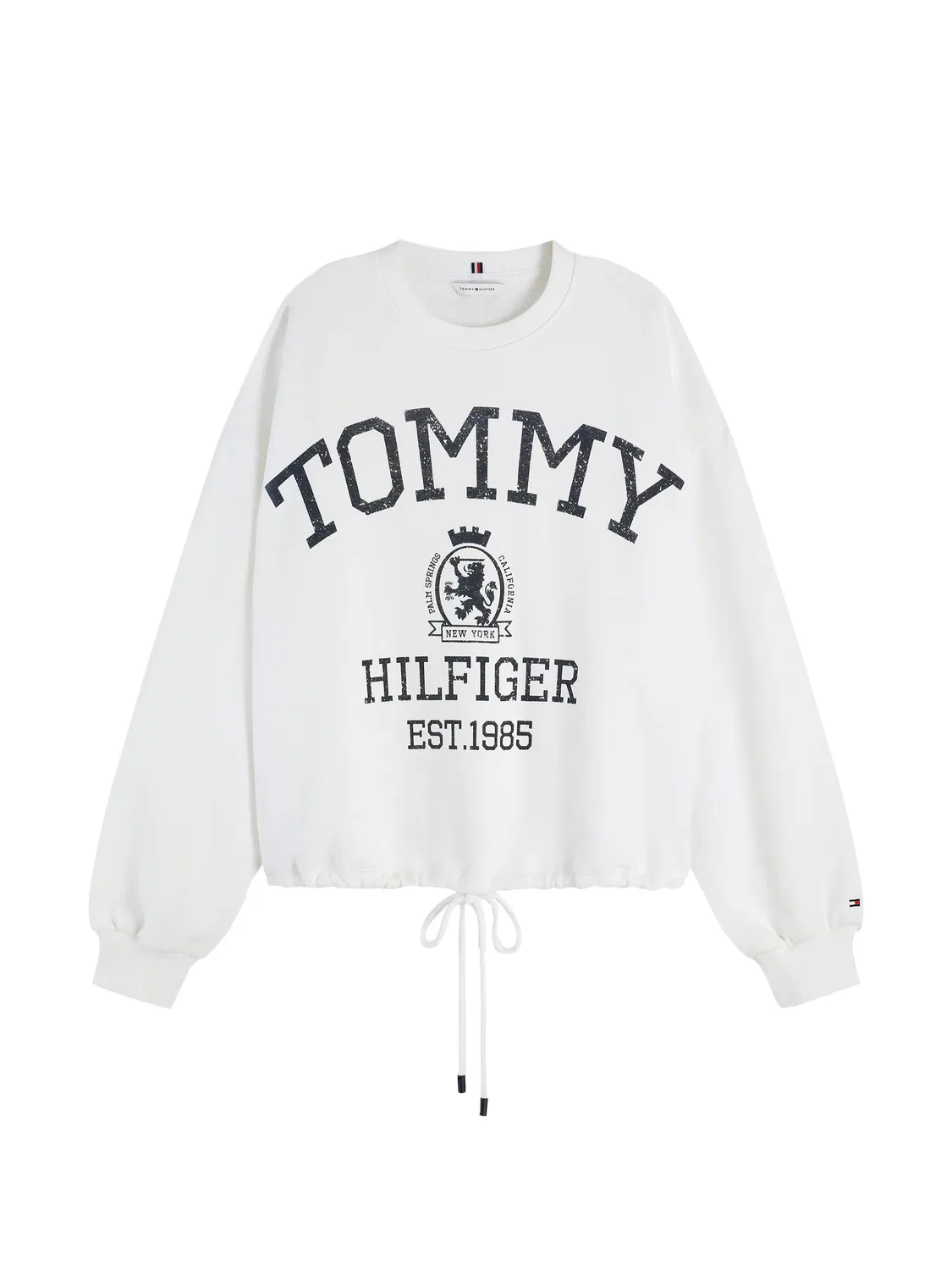 Tommy Hilfiger Свитер с логотипом белый