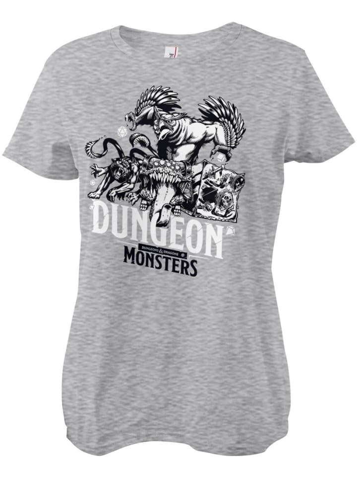 

Dungeons And Dragons Футболка "D&D Навоз. Монстры" серого цвета, Серый, Dungeons And Dragons Футболка "D&D Навоз. Монстры" серого цвета