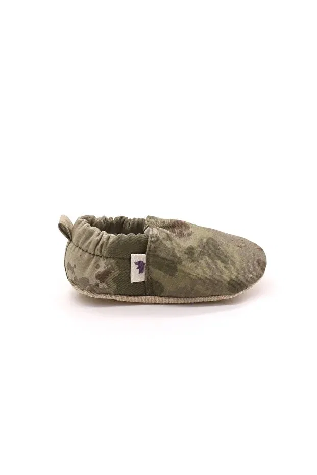Детские пинетки для новорожденных хлопковые Militer Tundra Cotton Non-Slip First Step Baby Booties Morgedan, Light Green — фото 4