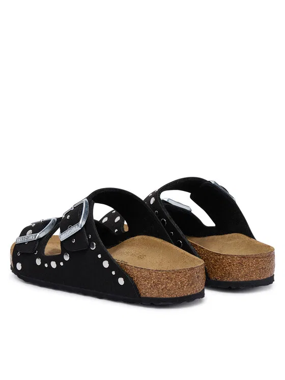 Шлепанцы Arizona Rivet Birkenstock, черный — фото 3