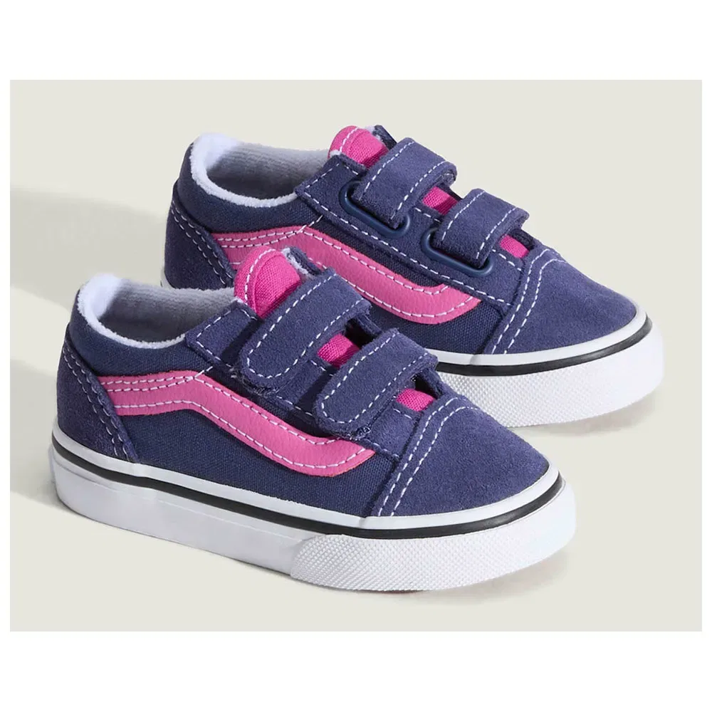 Кроссовки Old Skool V Vans, синий — фото 4