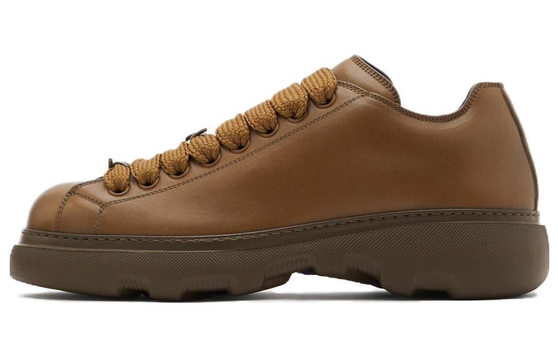 

Кроссовки Burberry Lifestyle Shoes Men Low-top Brown, коричневый