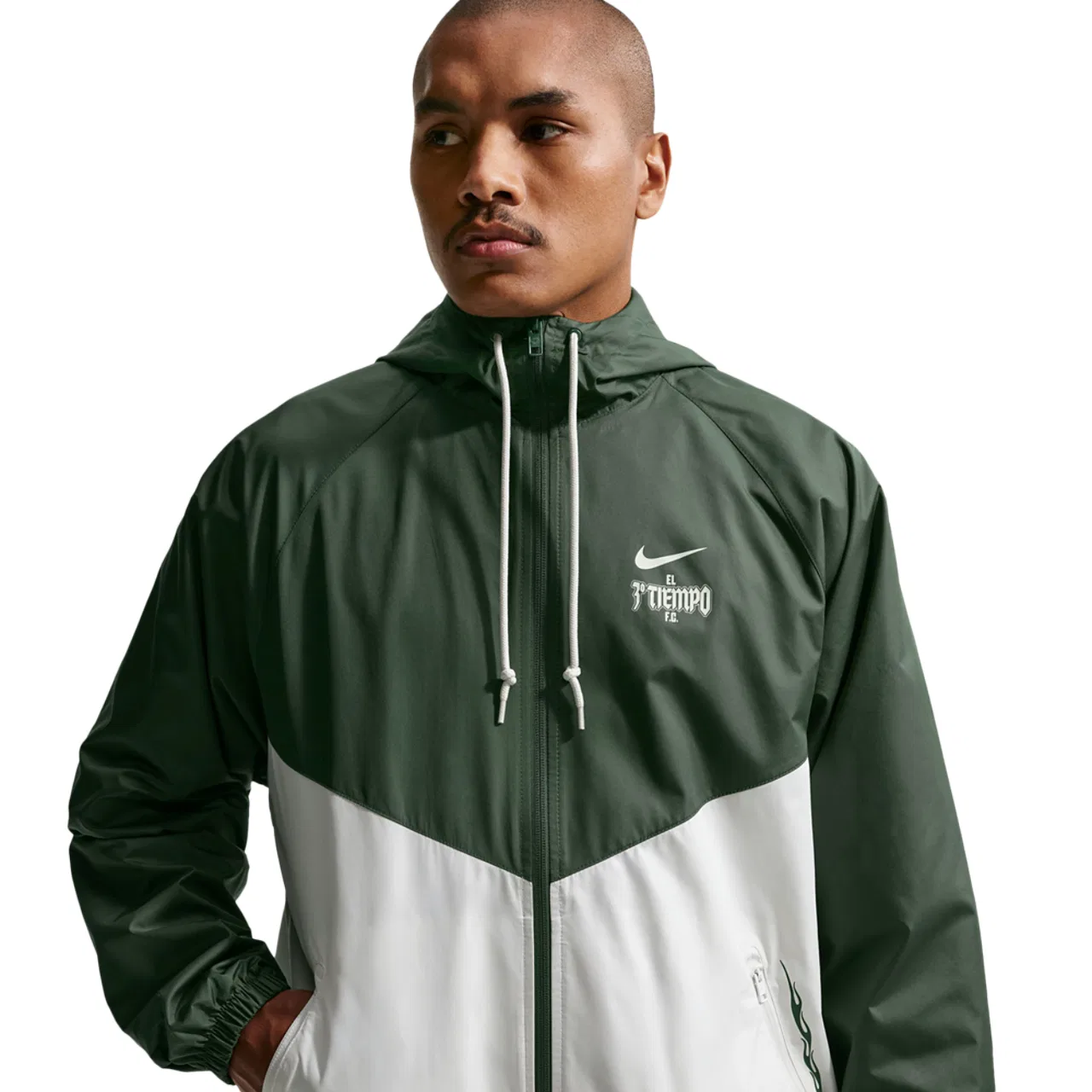 Мужская куртка ветрозащитная WR LND 26 Mexico Jacket Nike, Fir/Phantom