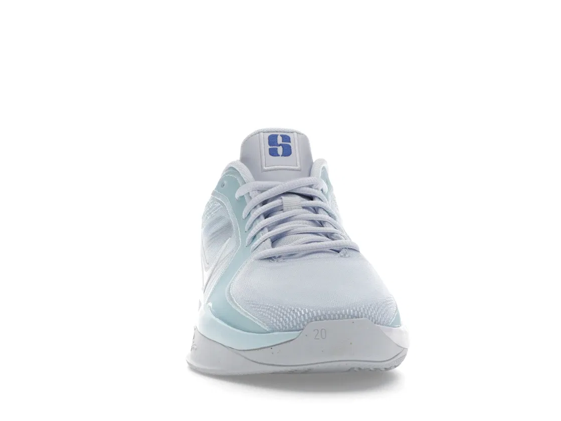 Детские кроссовки для баскетбола с поддержкой Nike Sabrina 2 Nike, Football Grey/Glacier Blue/Astronomy Blue/White — фото 2